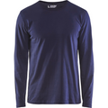 Blaklader Long Sleeve T-Shirt, Navy Blue