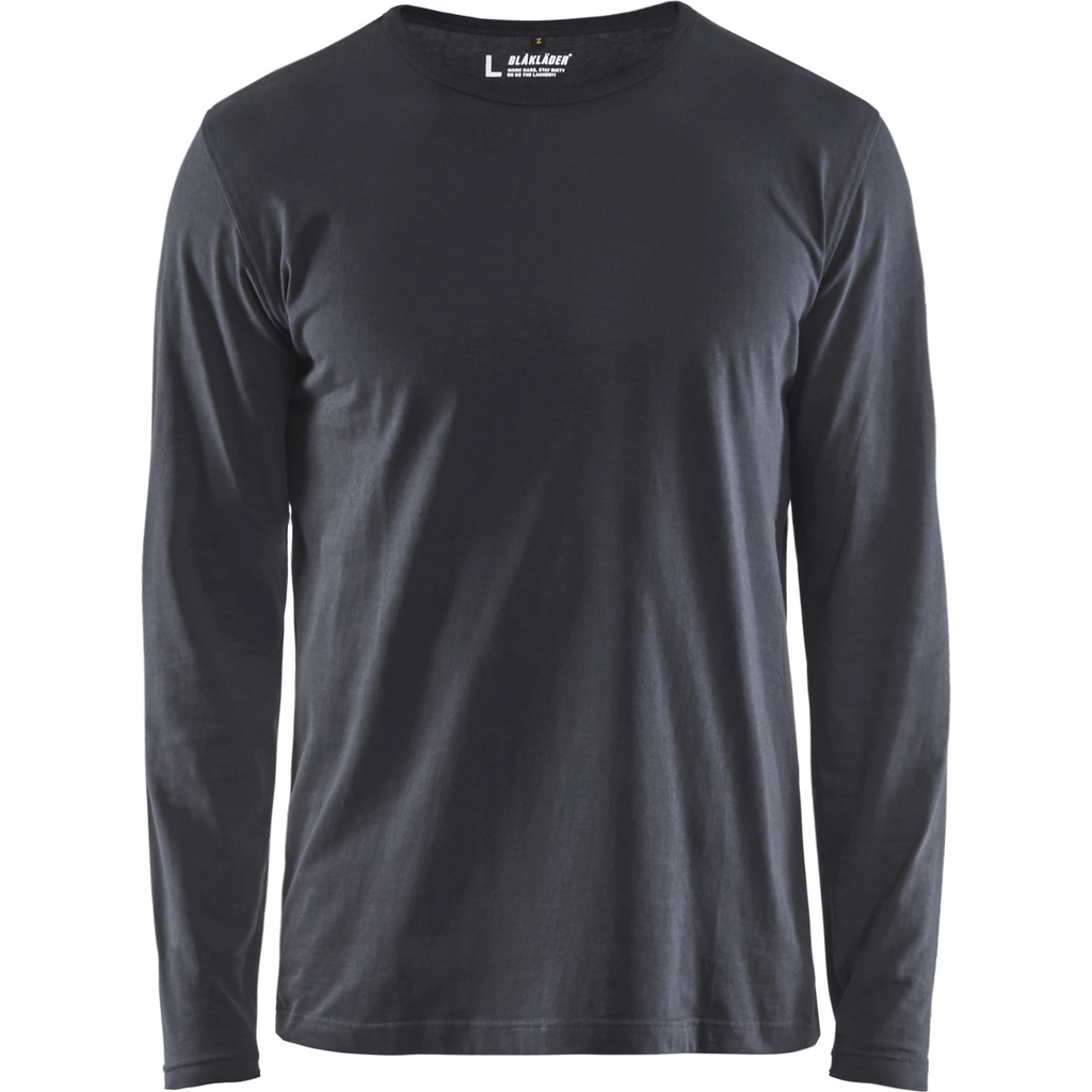 Blaklader Long Sleeve T-Shirt, Dark Grey