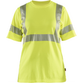 Blaklader High Vis Ladies T-Shirt, Yellow