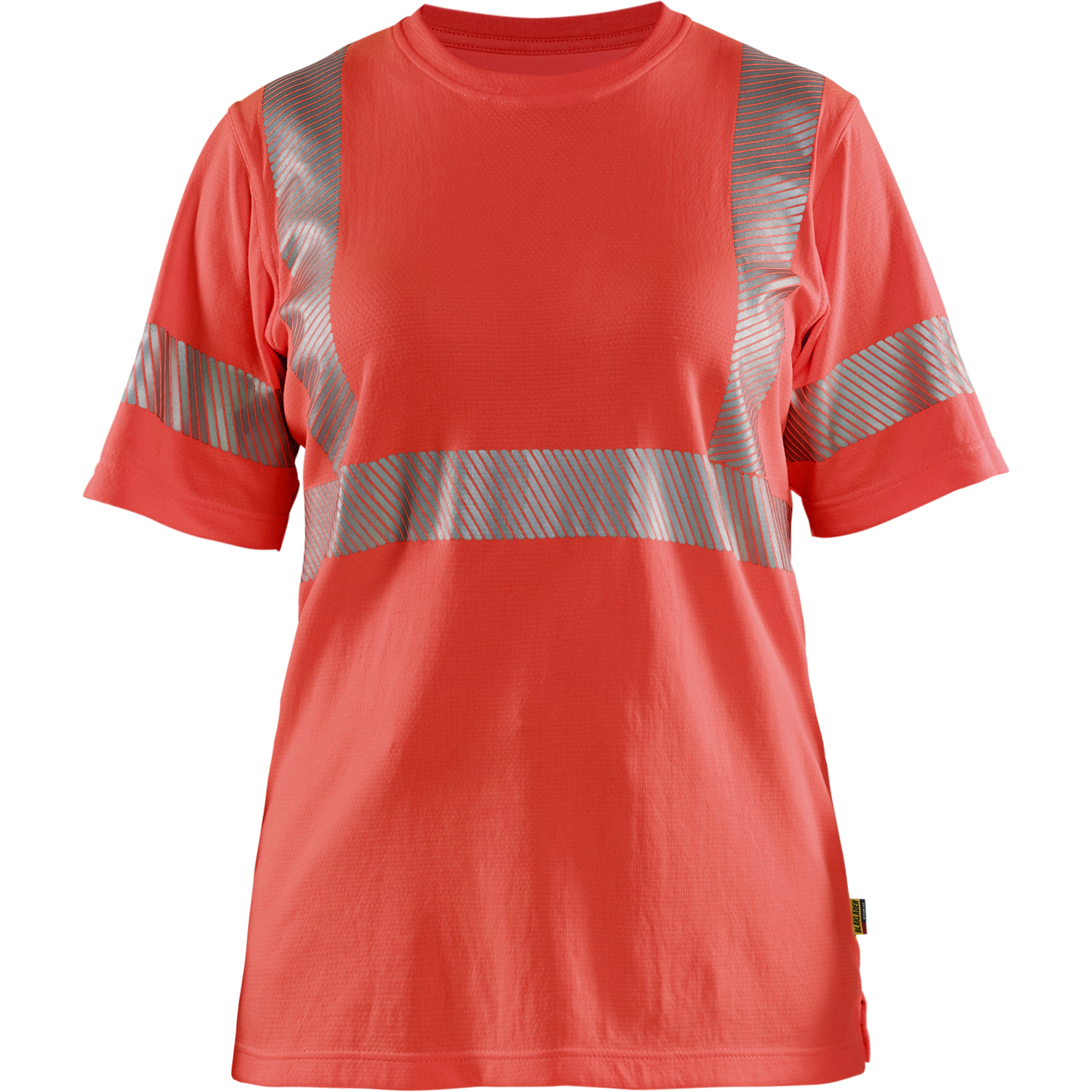 Blaklader High Vis Ladies T-Shirt, Red