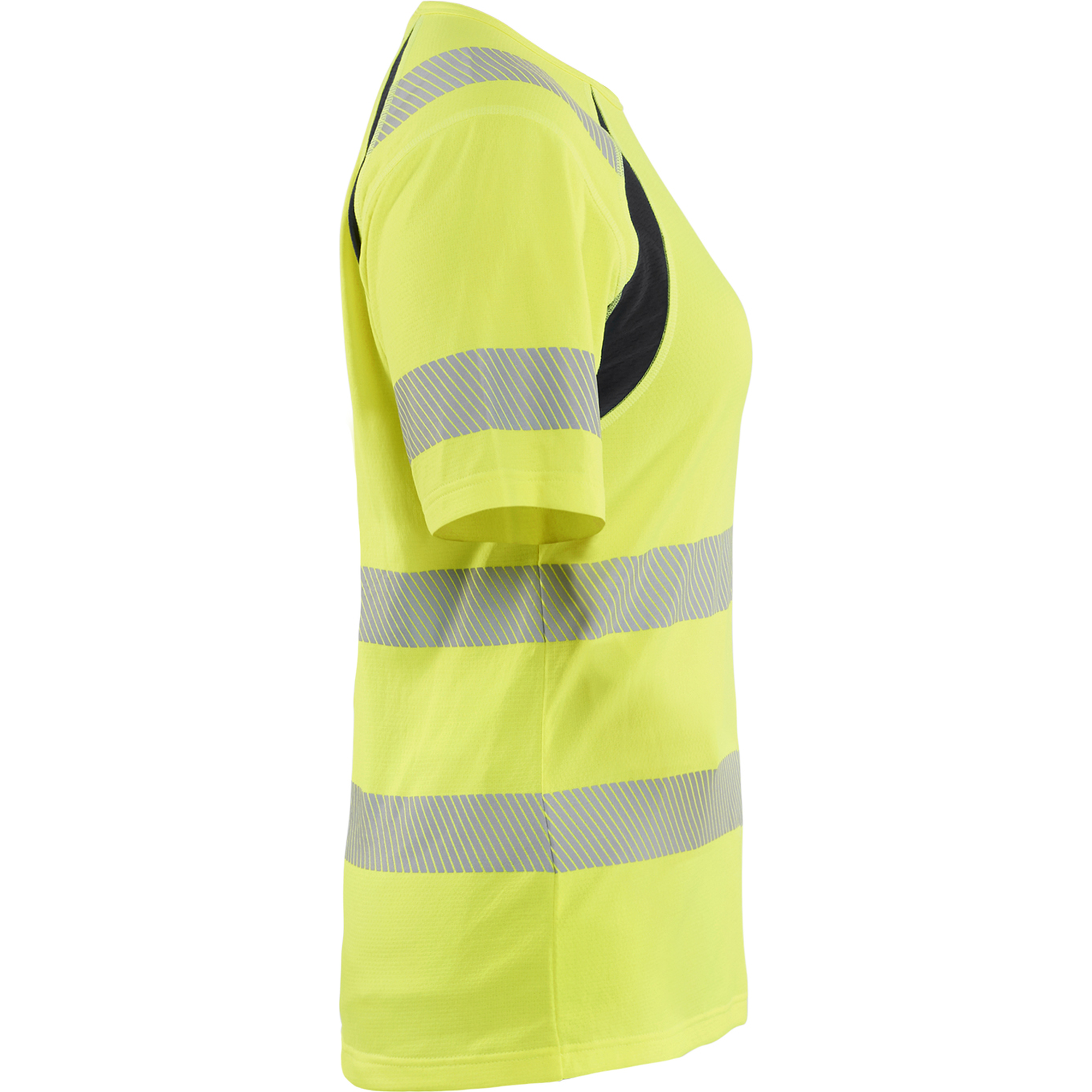 Blaklader High Vis Ladies T-Shirt, Yellow/Black (2)