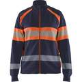 Blaklader High Vis Women's Sweatshirt, Navy Blue/Orange
