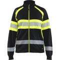 Blaklader High Vis Women's Sweatshirt, Black/Yellow