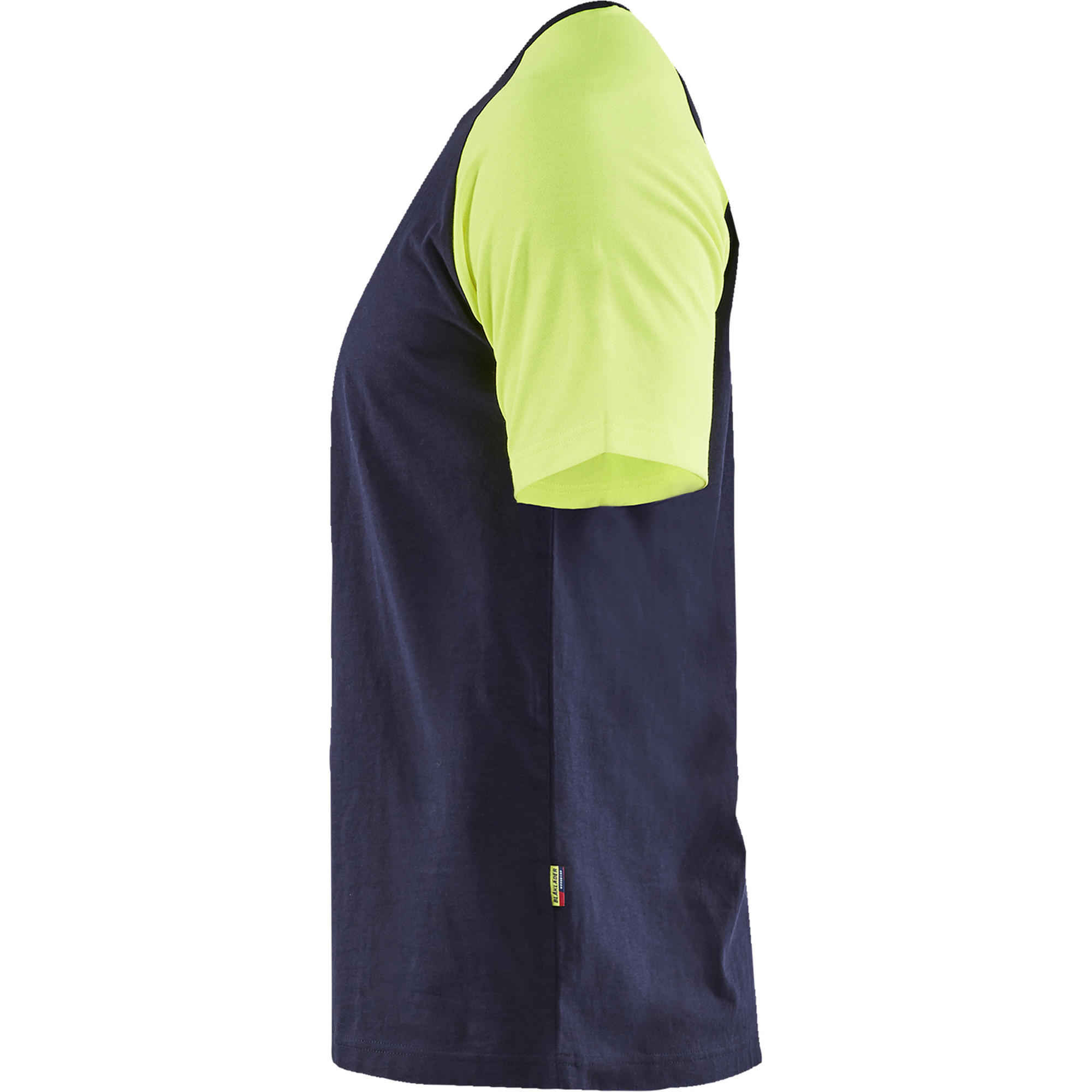 Blaklader T-Shirt, Navy/Yellow (3)