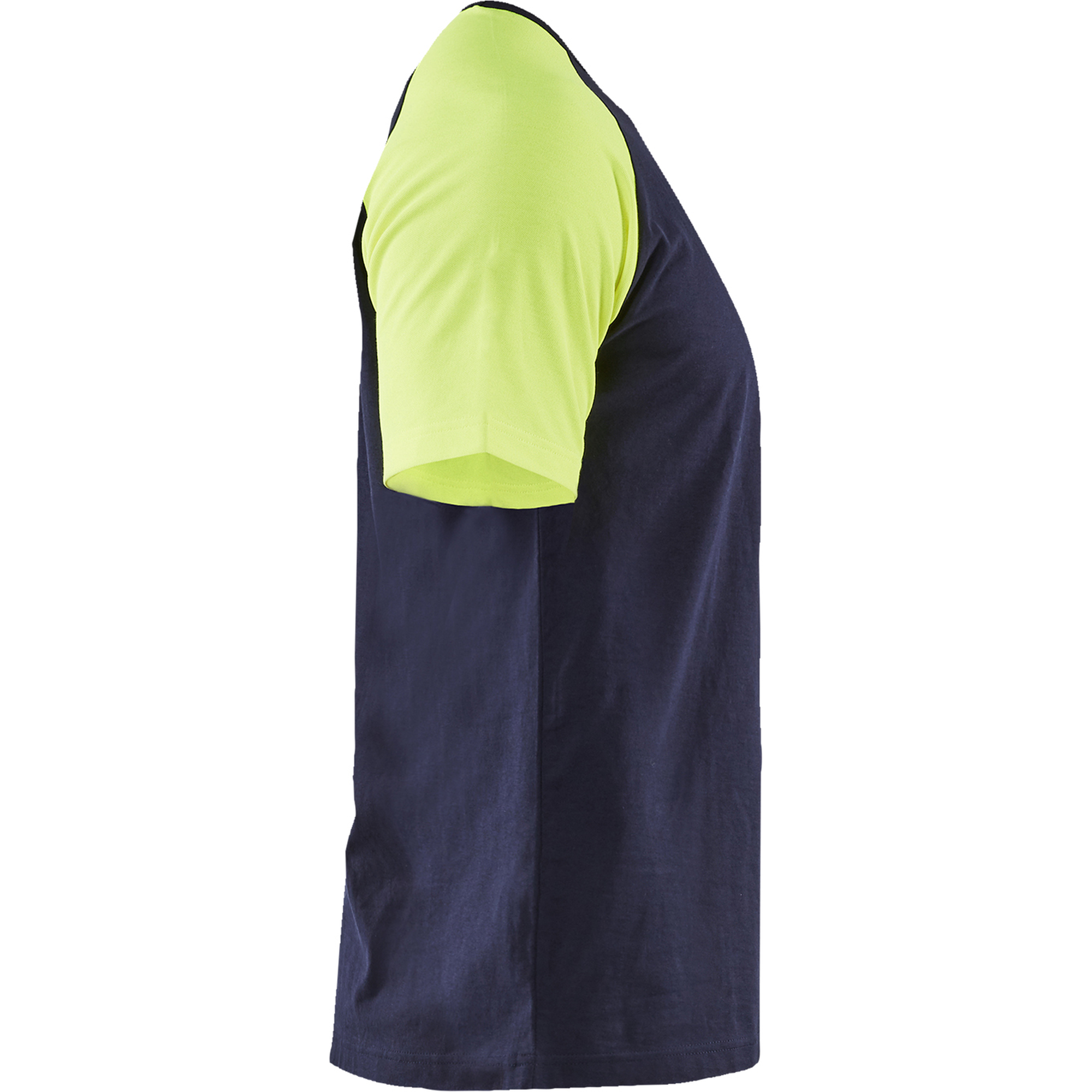 Blaklader T-Shirt, Navy/Yellow (2)