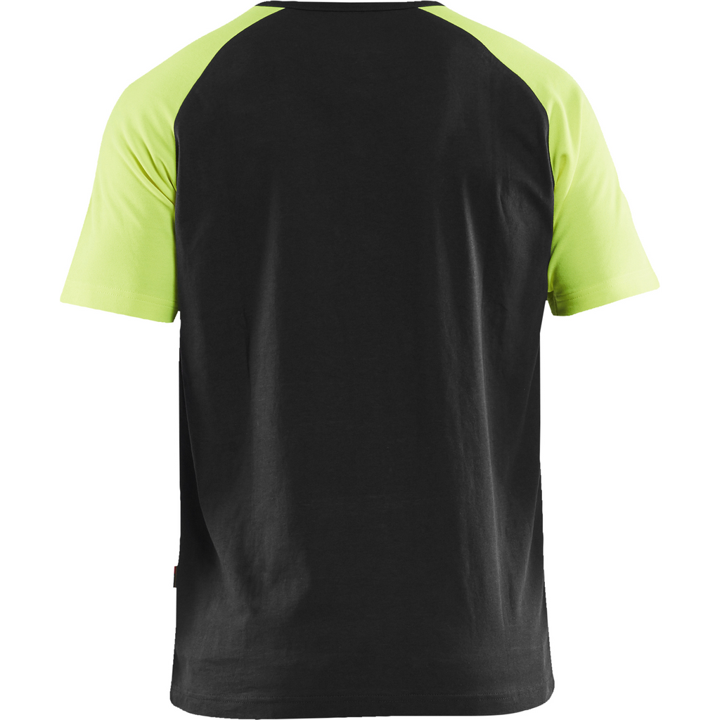 Blaklader T-Shirt, Black/Yellow (4)