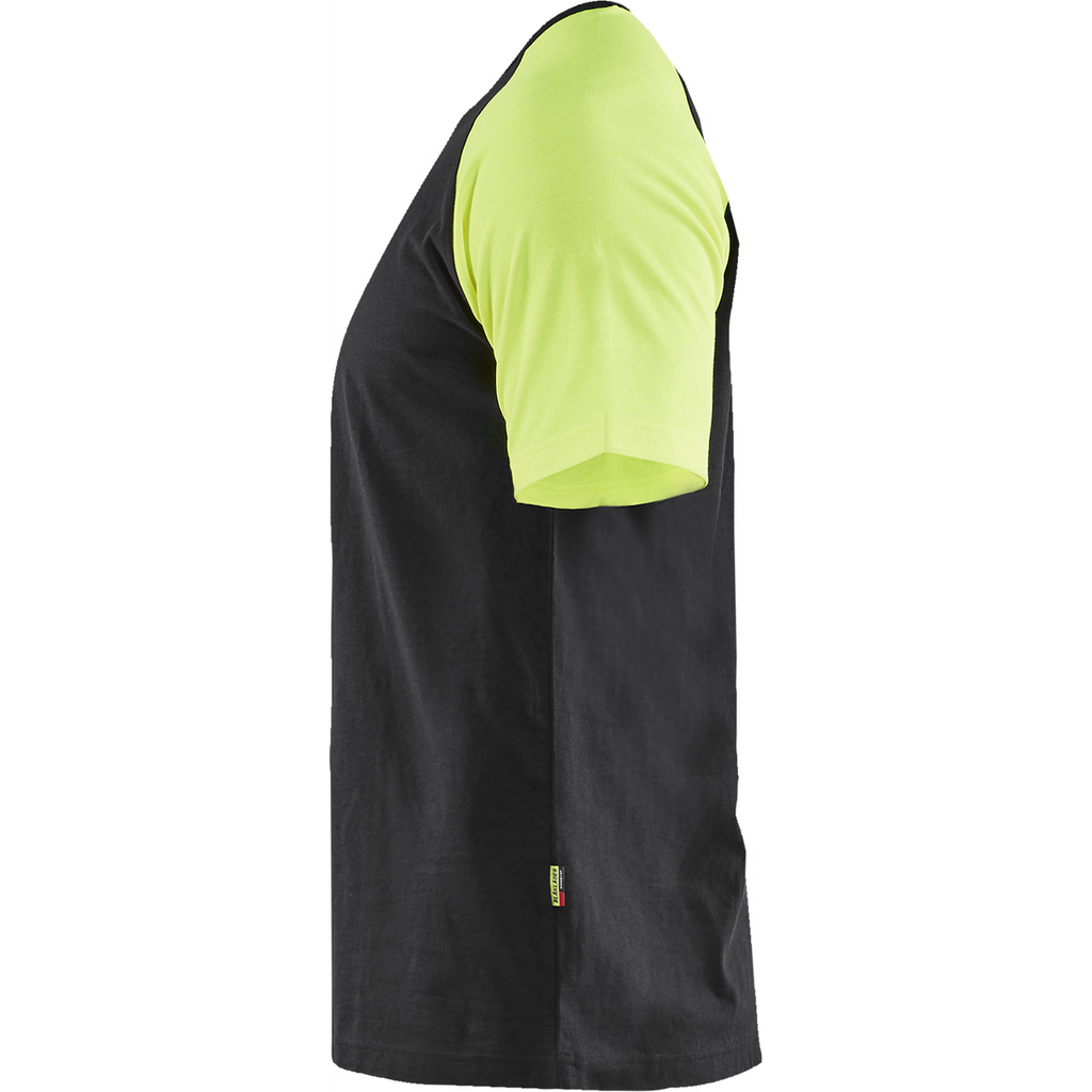 Blaklader T-Shirt, Black/Yellow (3)