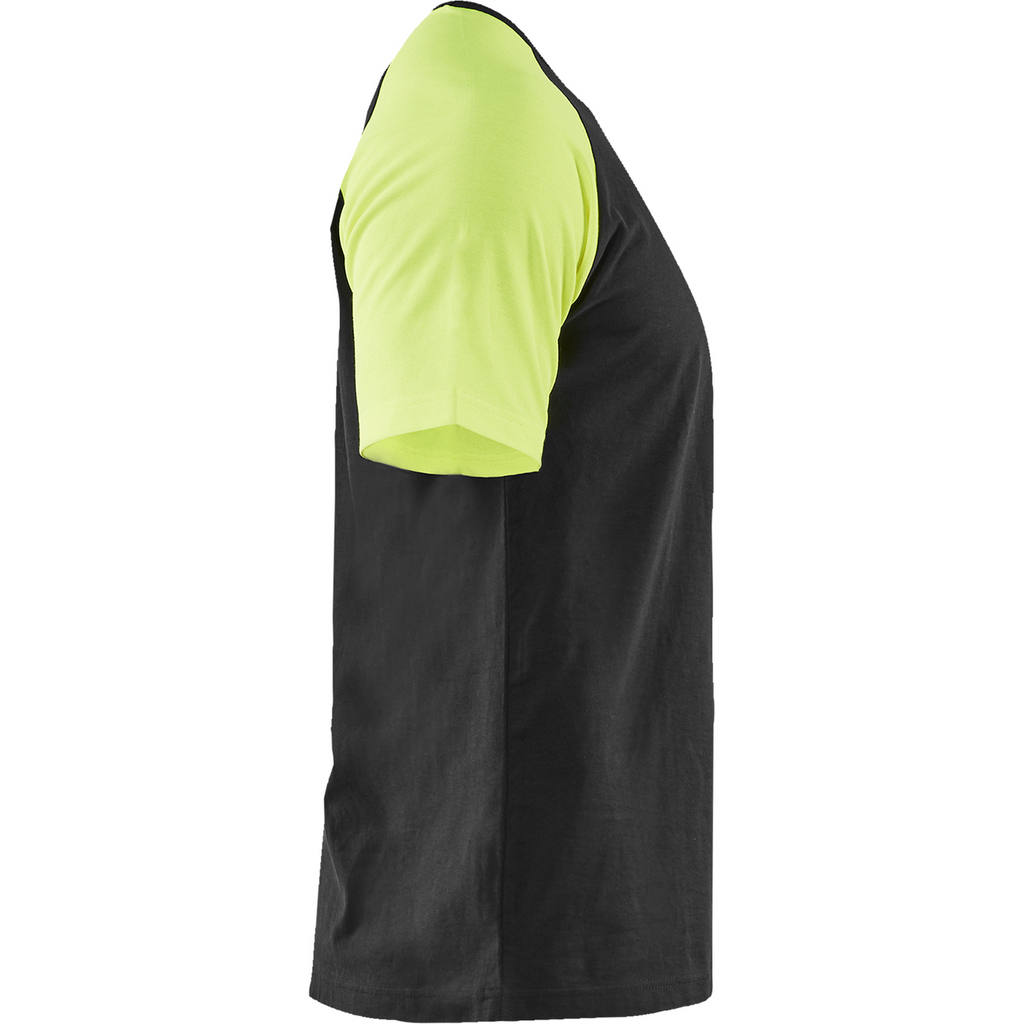 Blaklader T-Shirt, Black/Yellow (2)