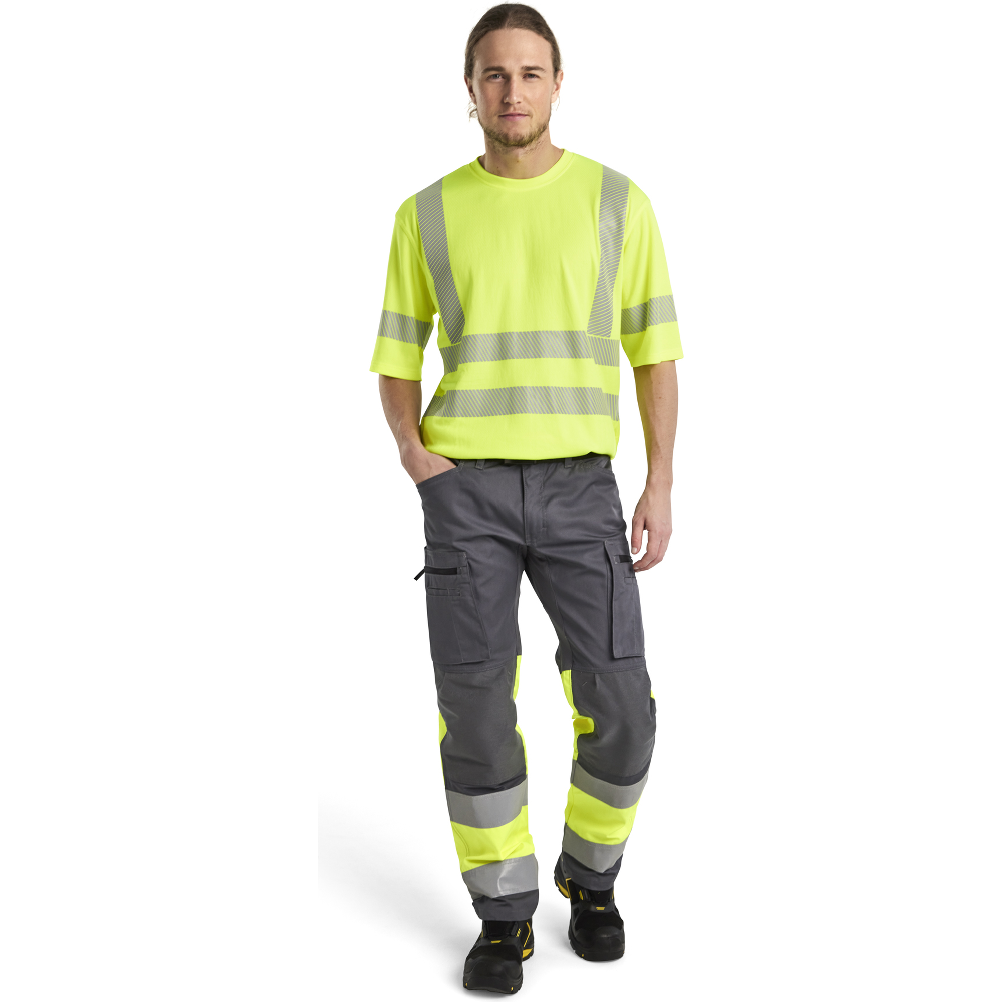 Blaklader High Vis T-Shirt, Yellow (5)