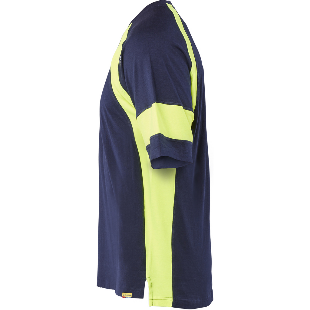 Blaklader High Vis T-Shirt, Navy/Yellow (3)