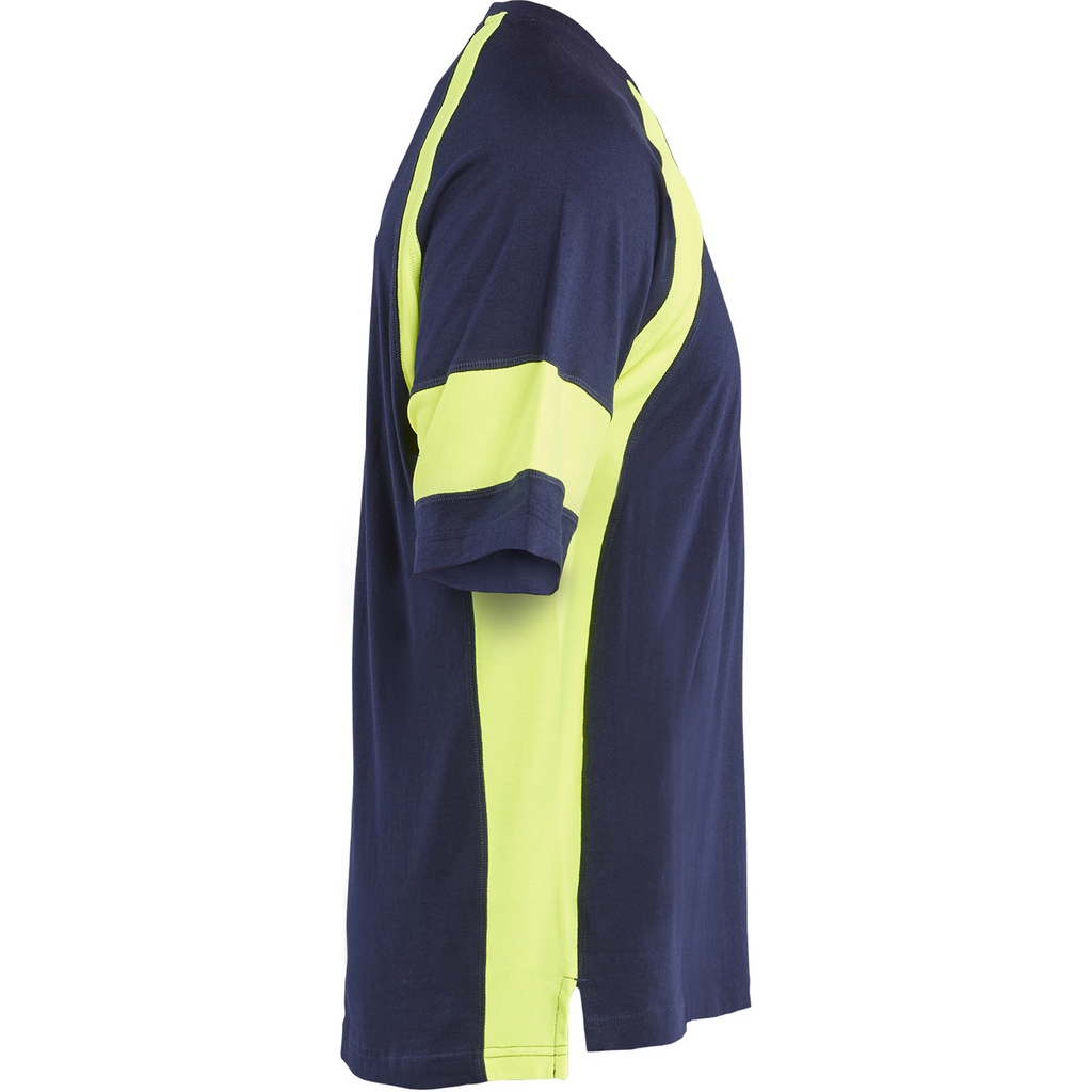 Blaklader High Vis T-Shirt, Navy/Yellow (2)