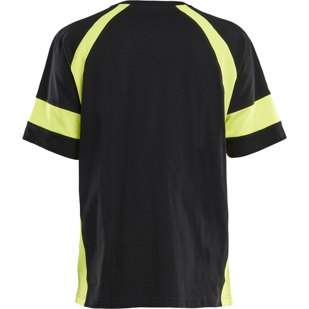 Blaklader High Vis T-Shirt, Black/Yellow (4)