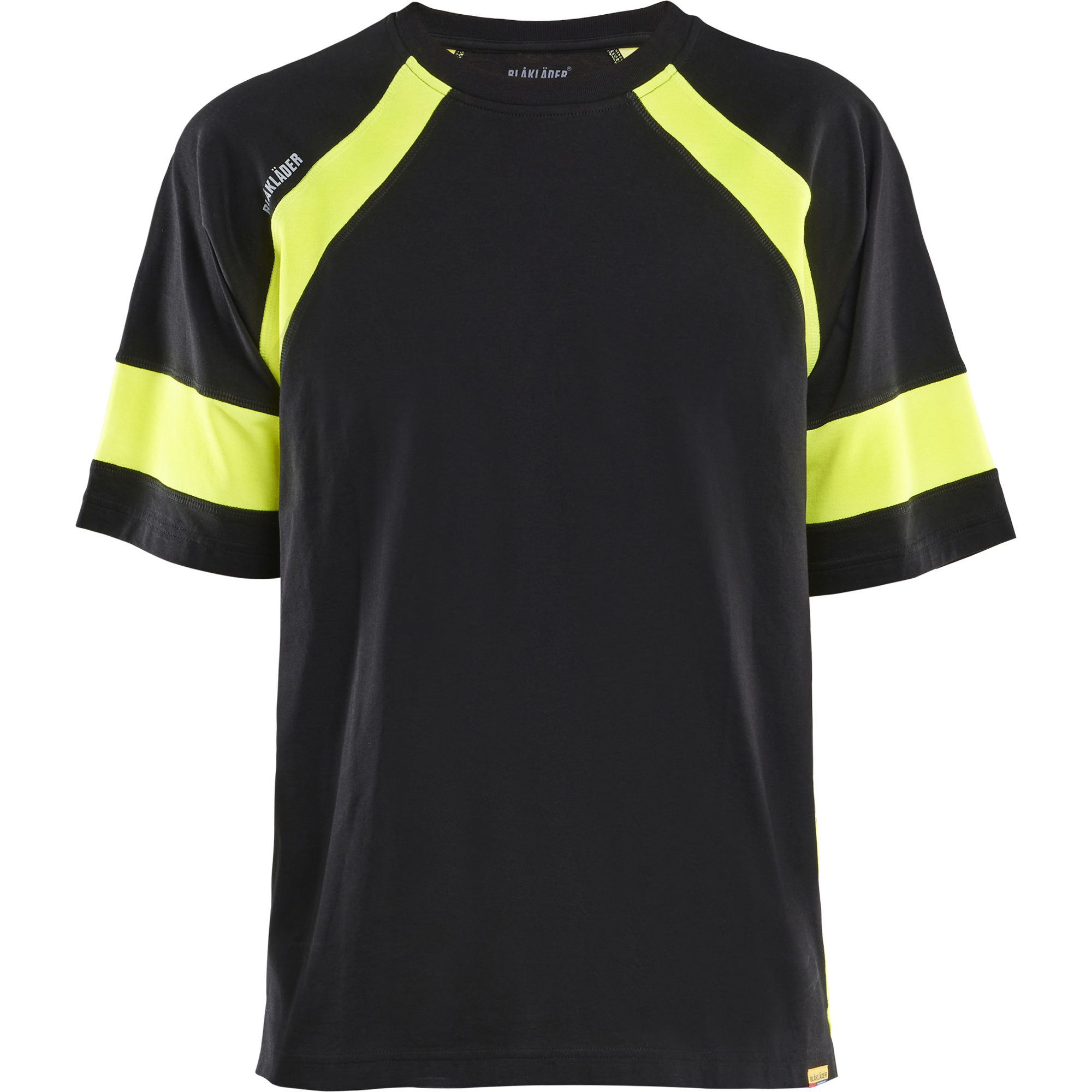 Blaklader High Vis T-Shirt, Black/Yellow