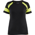 Blaklader High Vis Ladies T-Shirt, Black/Yellow