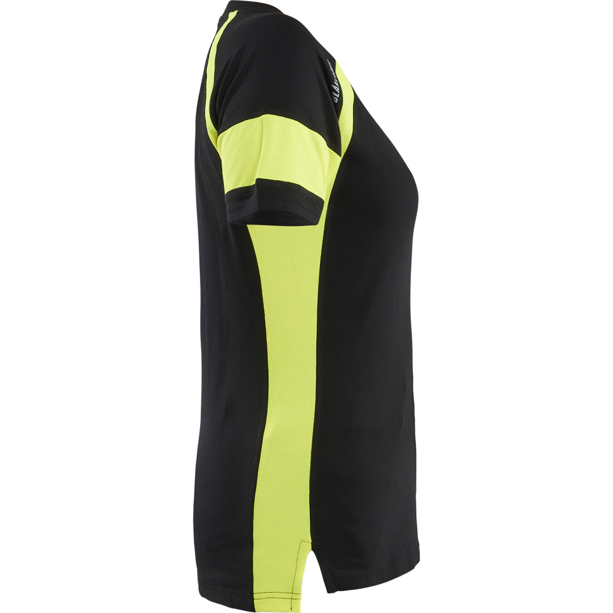 Blaklader High Vis Ladies T-Shirt, Black/Yellow (2)