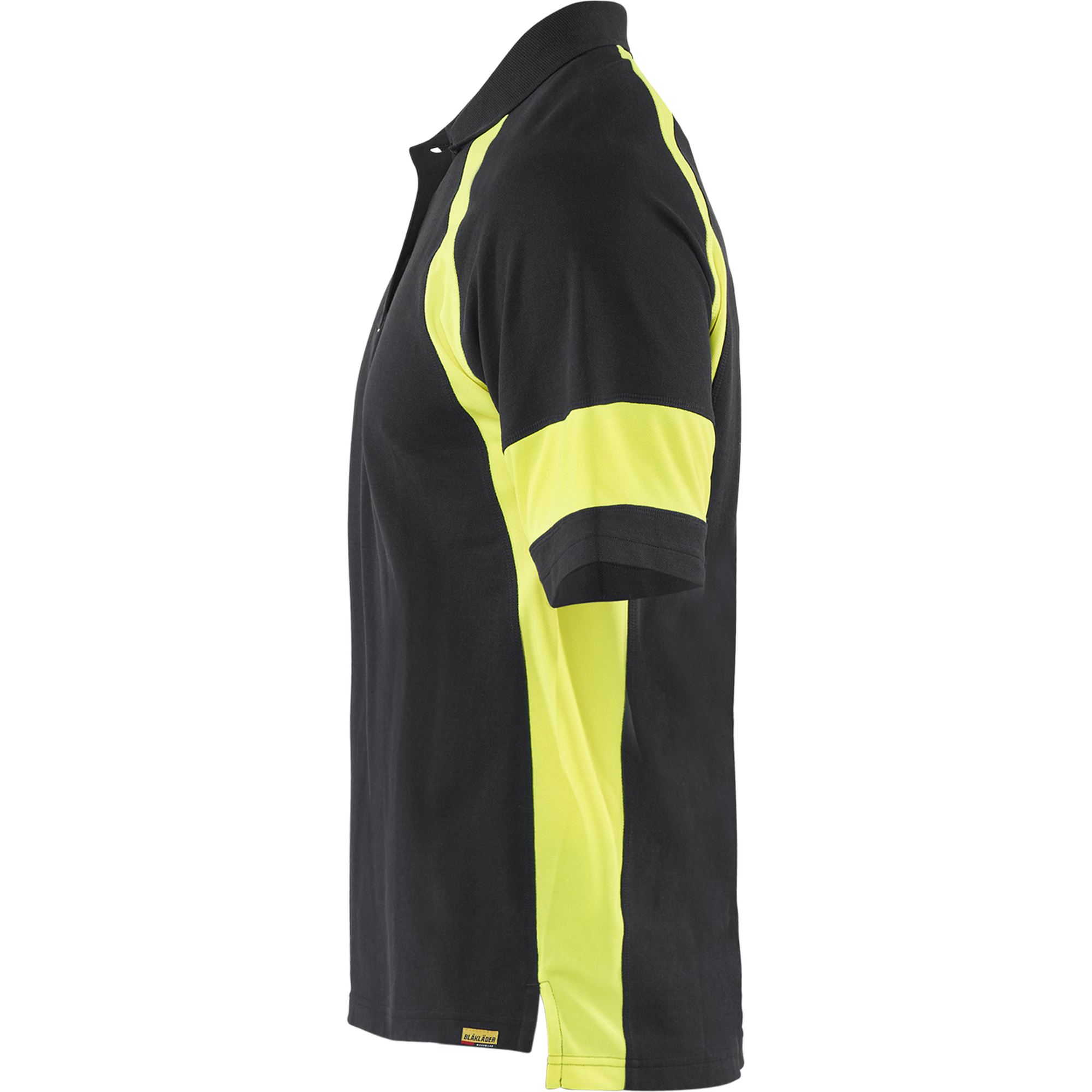 Blaklader High Vis Polo Shirt, Black/Yellow (3)