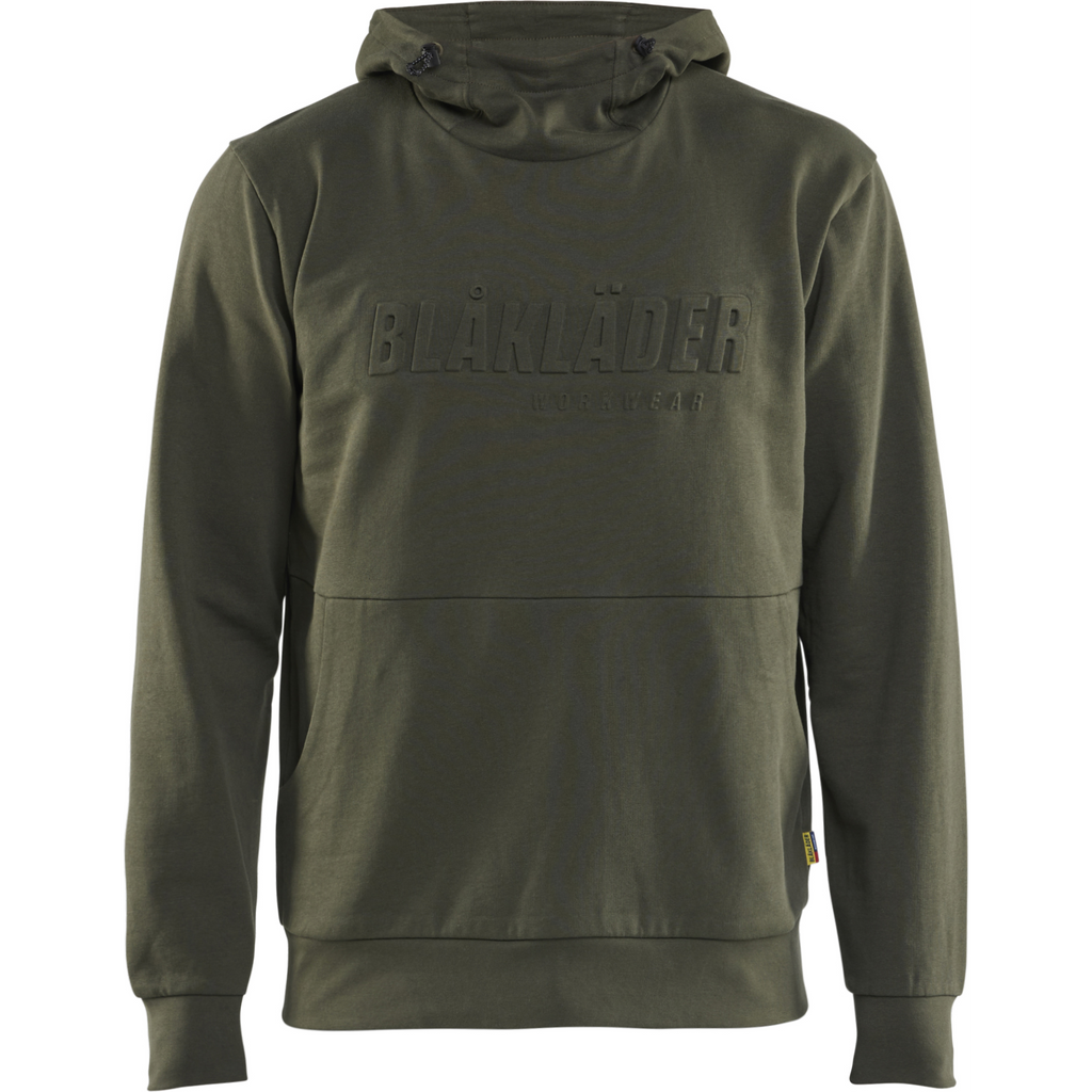 Blaklader 3D Hooded Sweatshirt, Forest Green