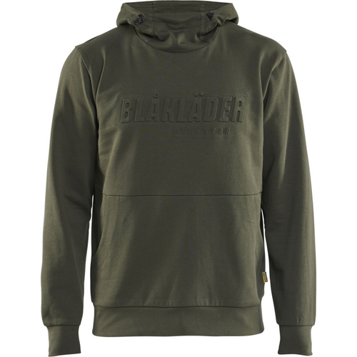 Blaklader 3D Hooded Sweatshirt, Forest Green