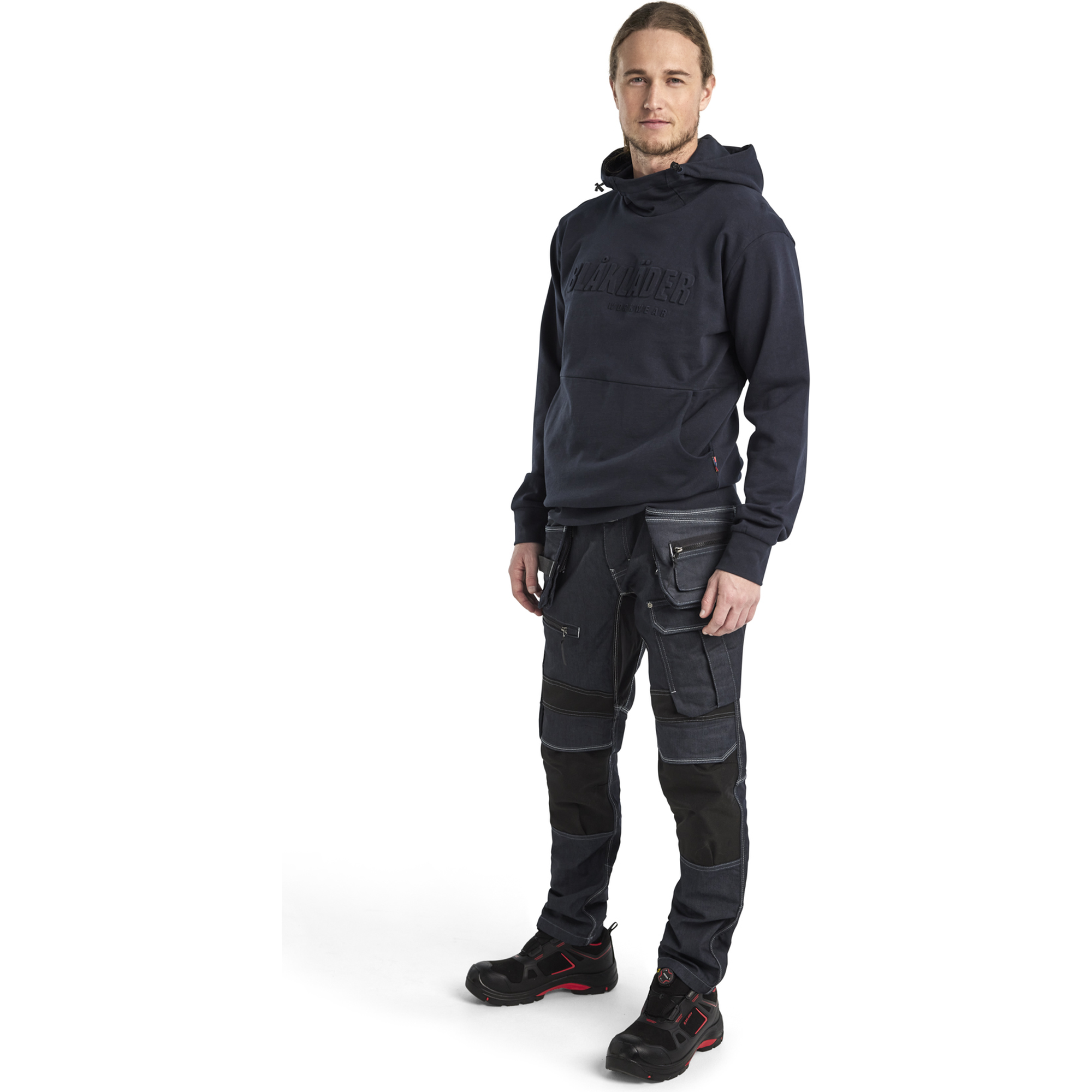 Blaklader 3D Hooded Sweatshirt, Dark Navy (5)