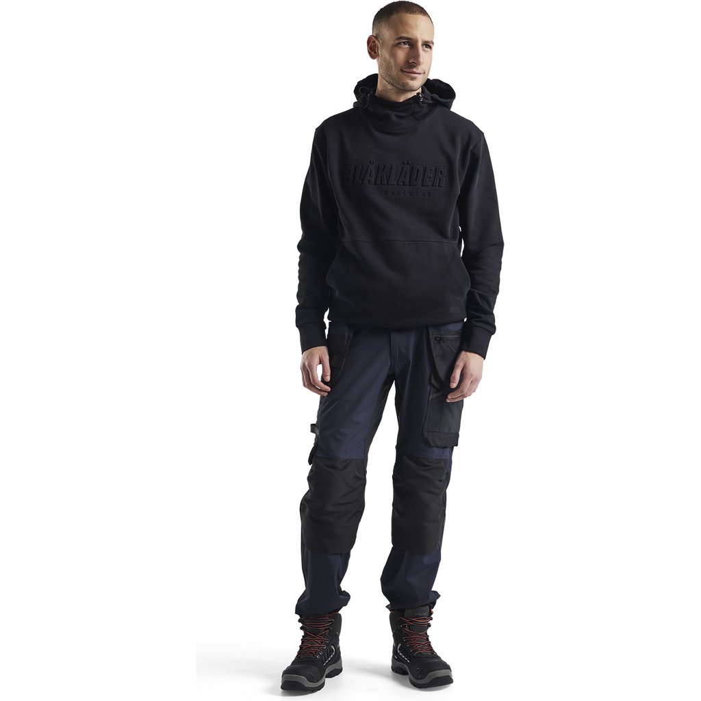 Blaklader 3D Hooded Sweatshirt, Black (5)