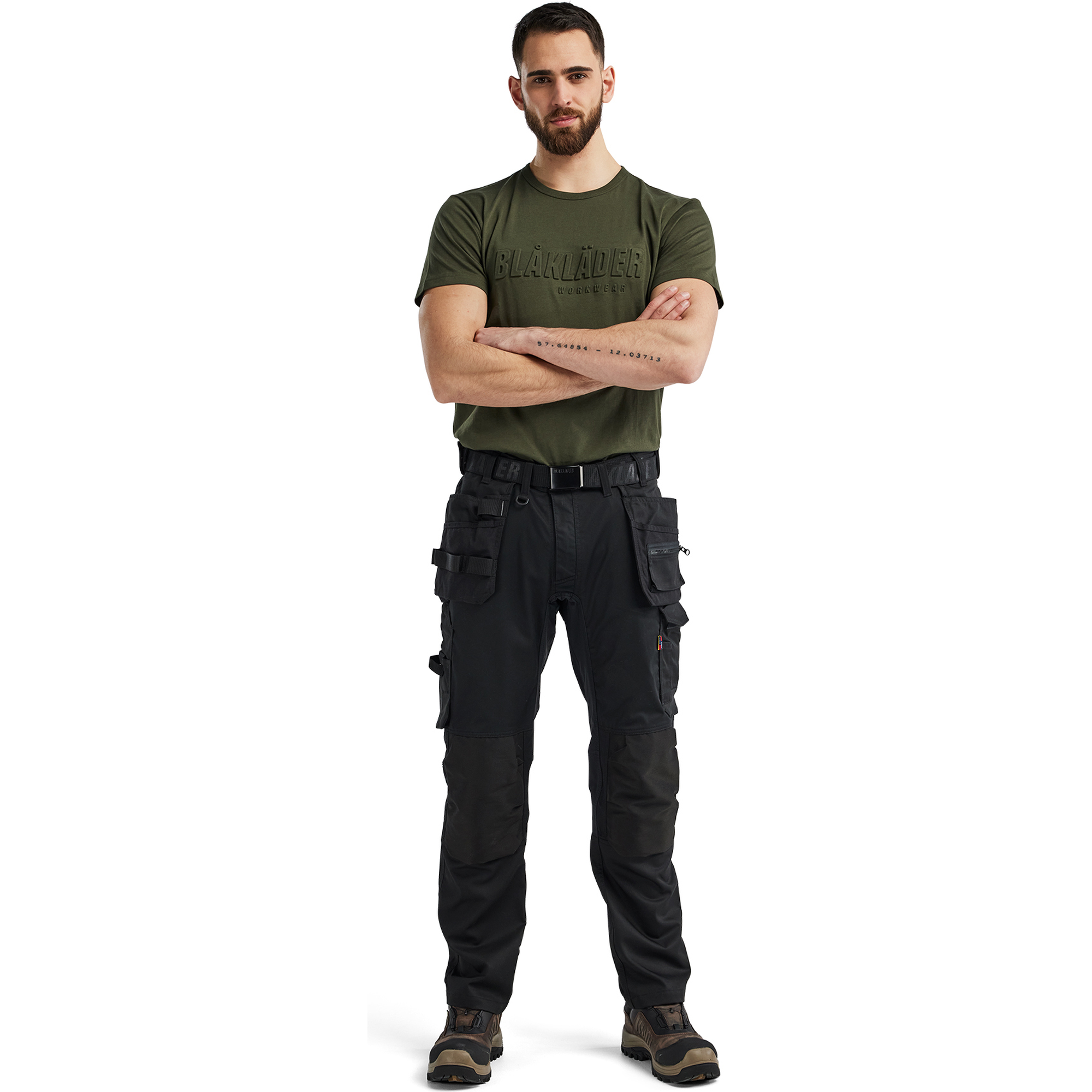 Blaklader 3D T-Shirt, Forest Green (5)