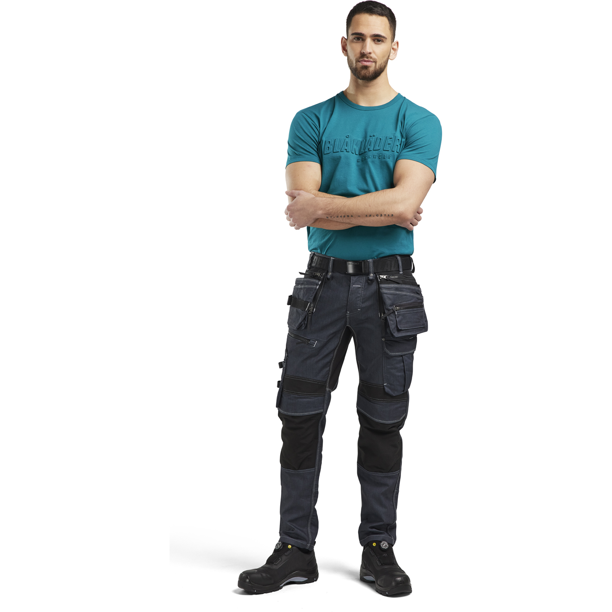 Blaklader 3D T-Shirt, Aquamarine (5)