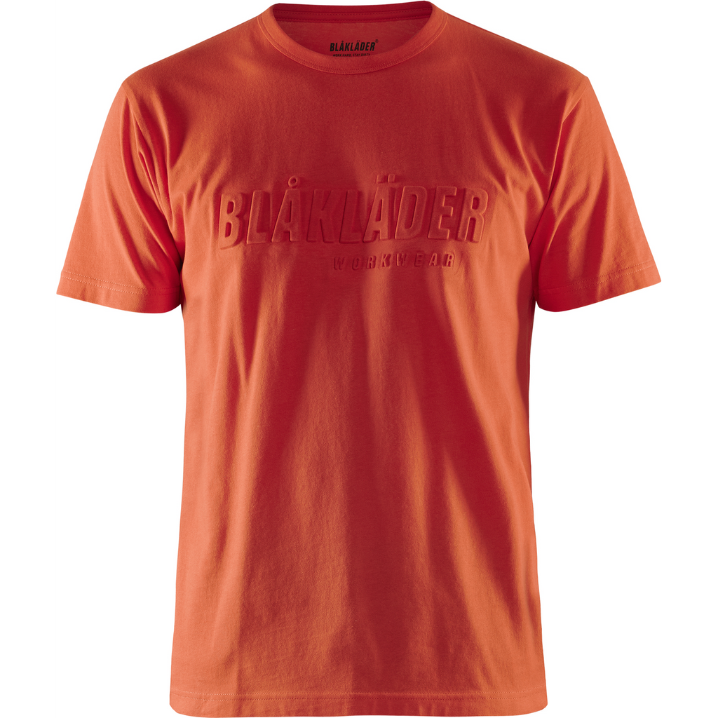 Blaklader 3D T-Shirt, Orange Red