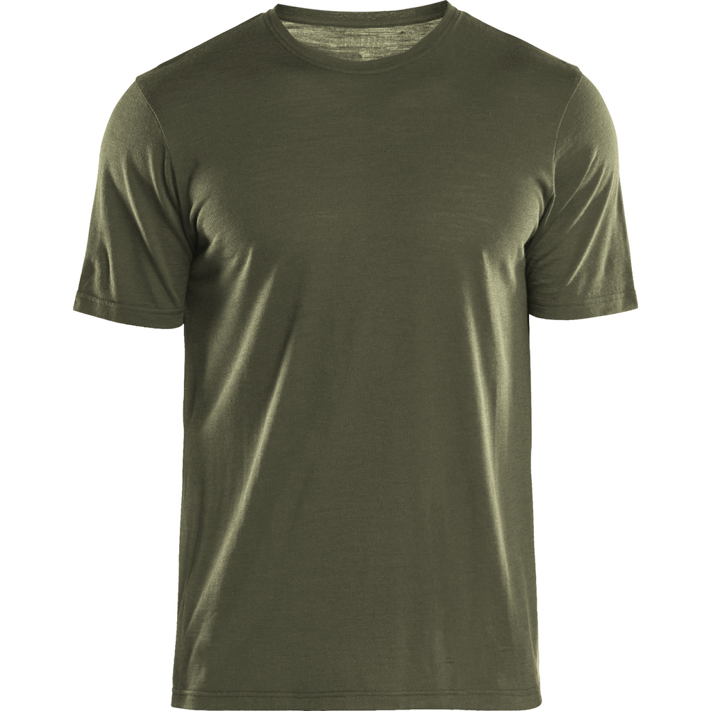 Blaklader Merino Wool T-Shirt, Forest Green