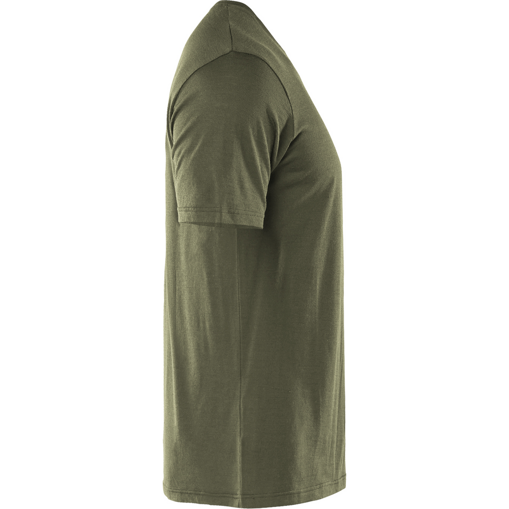 Blaklader Merino Wool T-Shirt, Forest Green (2)
