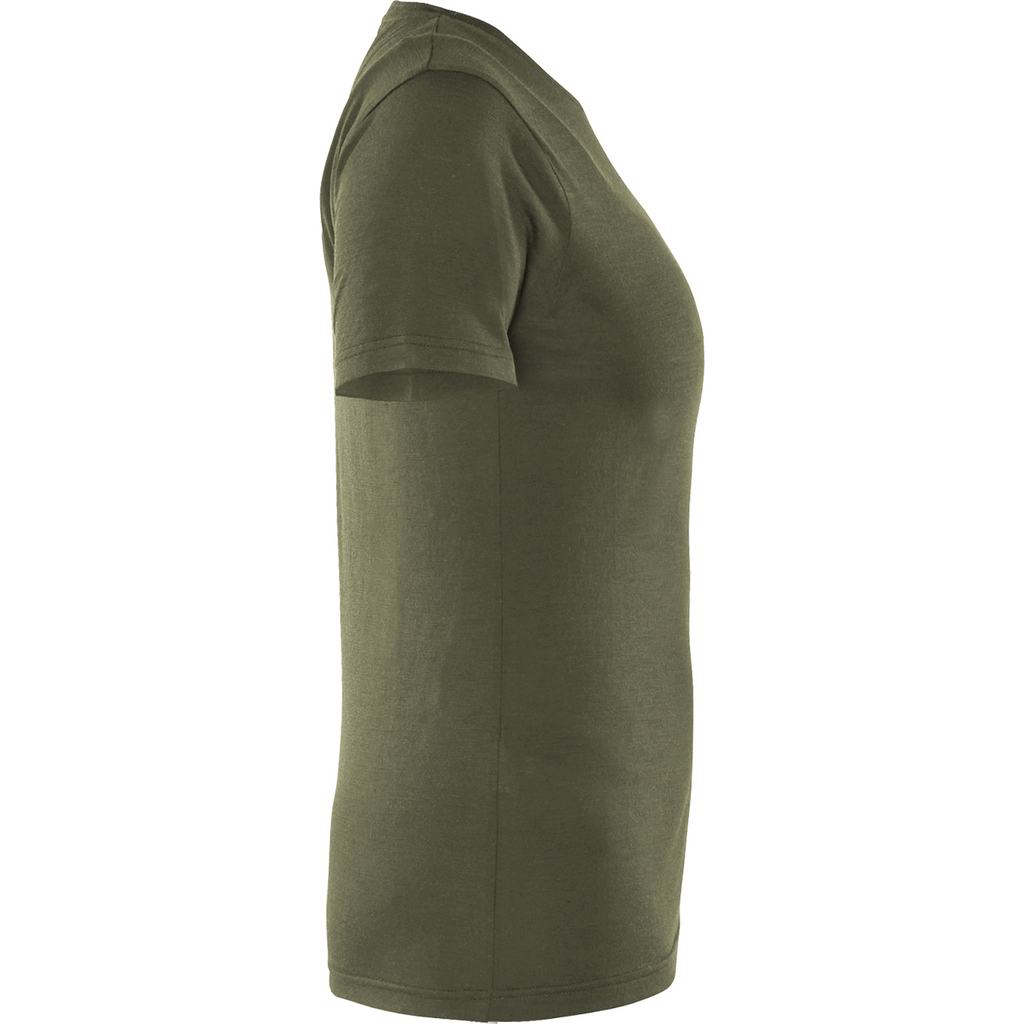 Blaklader Women's Merino Wool T-Shirt, Forest Green (2)