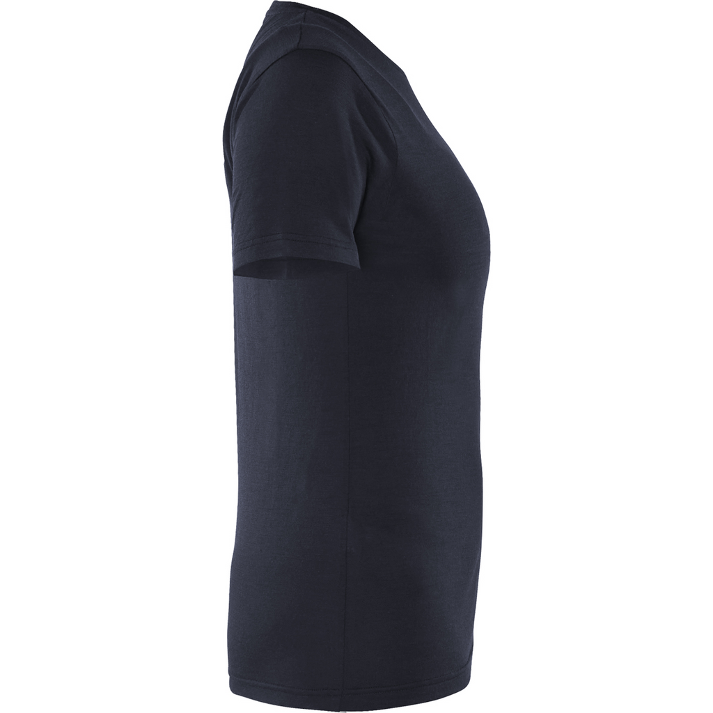Blaklader Women's Merino Wool T-Shirt, Dark Navy Blue (2)
