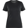 Blaklader Ladies Merino Wool T-Shirt, Black