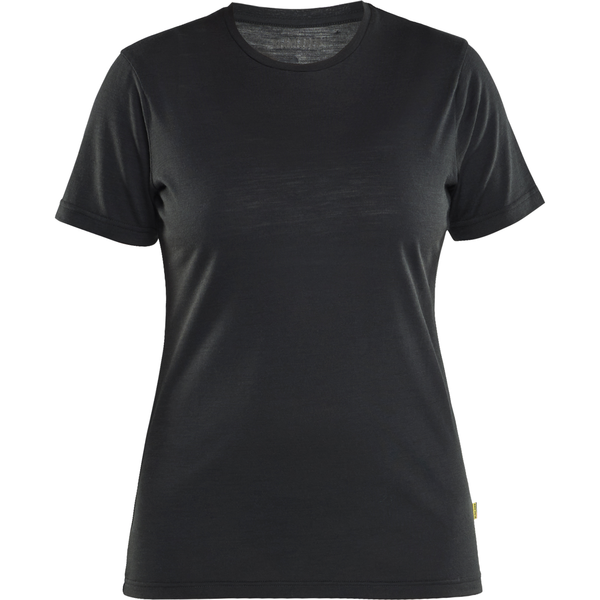 Blaklader Ladies Merino Wool T-Shirt, Black