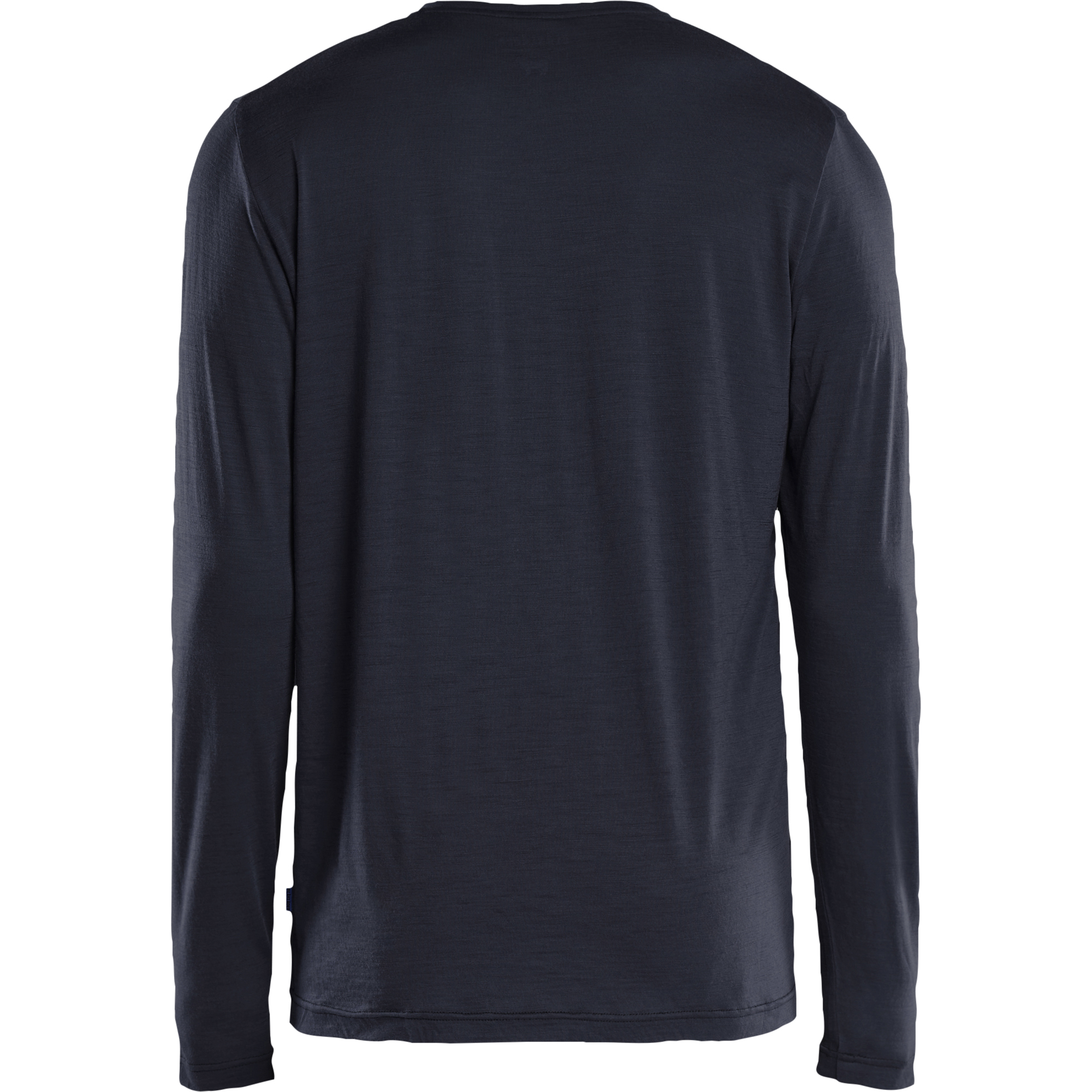 Blaklader Merino Wool Long Sleeve Shirt, Dark Navy (4)