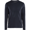 Blaklader Merino Wool Long Sleeve Shirt, Dark Navy