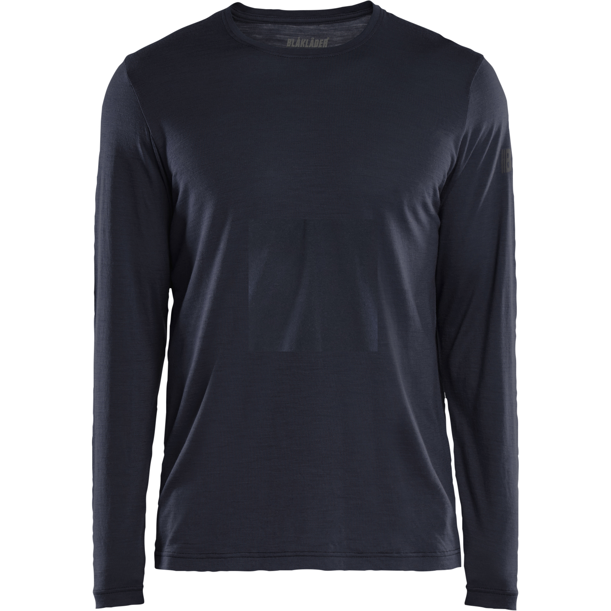 Blaklader Merino Wool Long Sleeve Shirt, Dark Navy