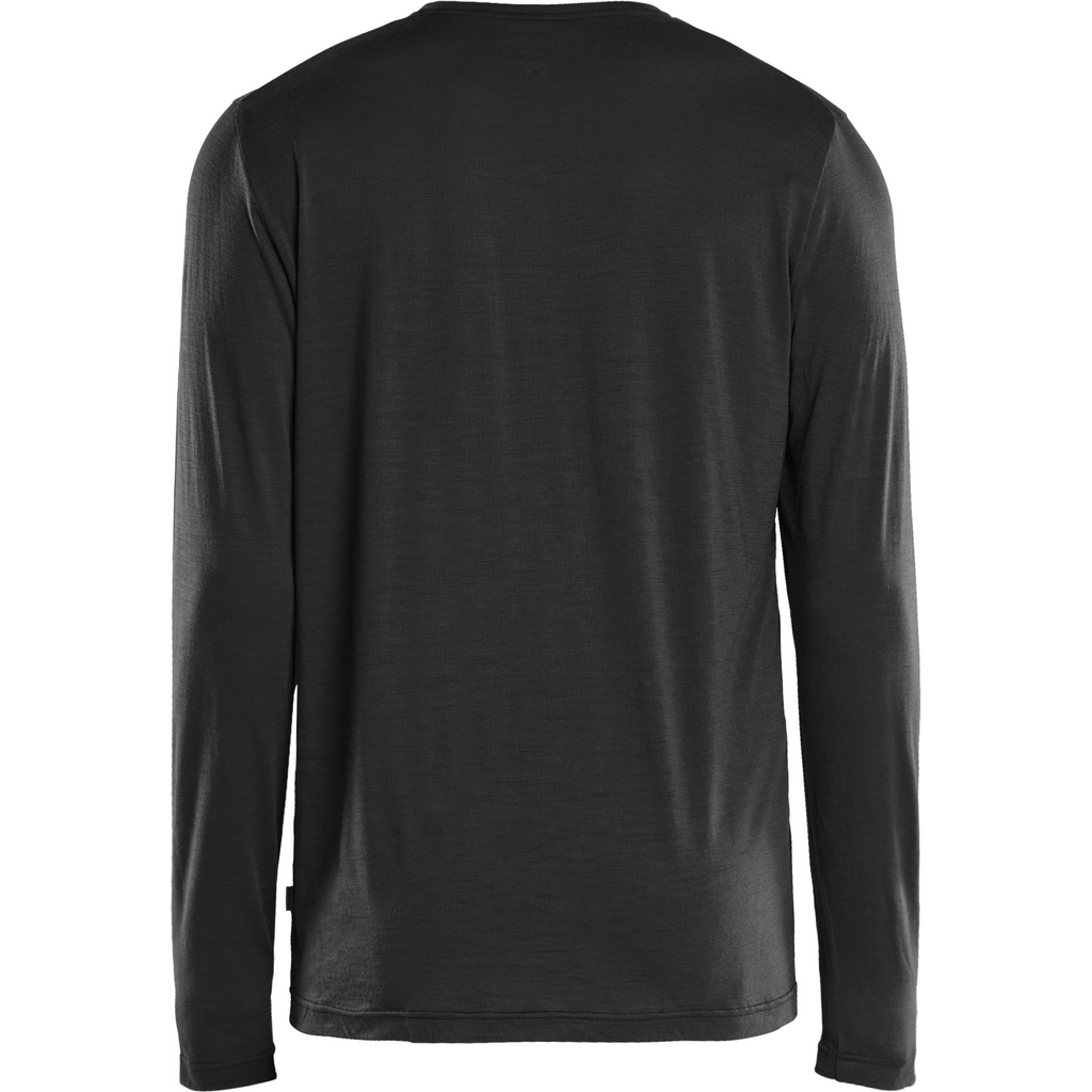 Blaklader Merino Wool Long Sleeve Shirt, Black (4)