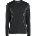 Blaklader Merino Wool Long Sleeve Shirt, Black