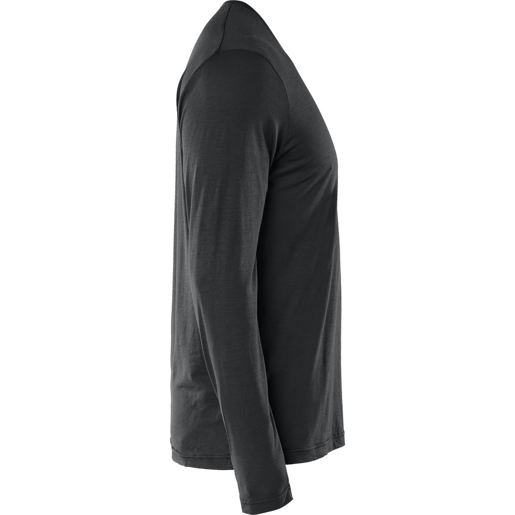 Blaklader Merino Wool Long Sleeve Shirt, Black (2)