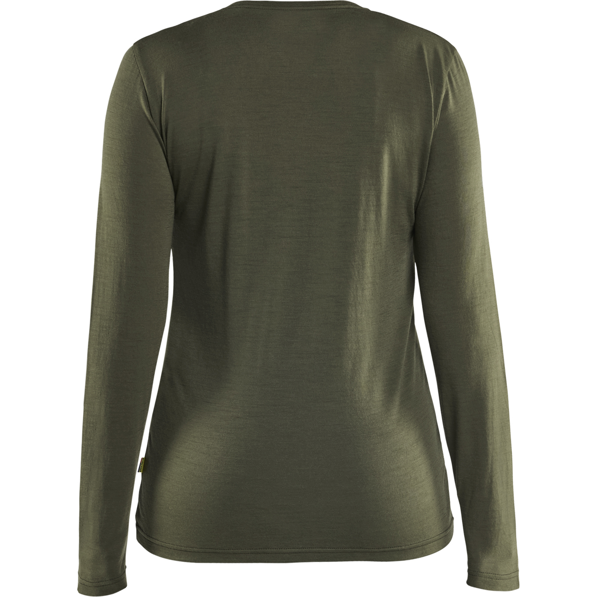 Blaklader Women's Merino Wool Long Sleeve T-Shirt, Forest Green (4)