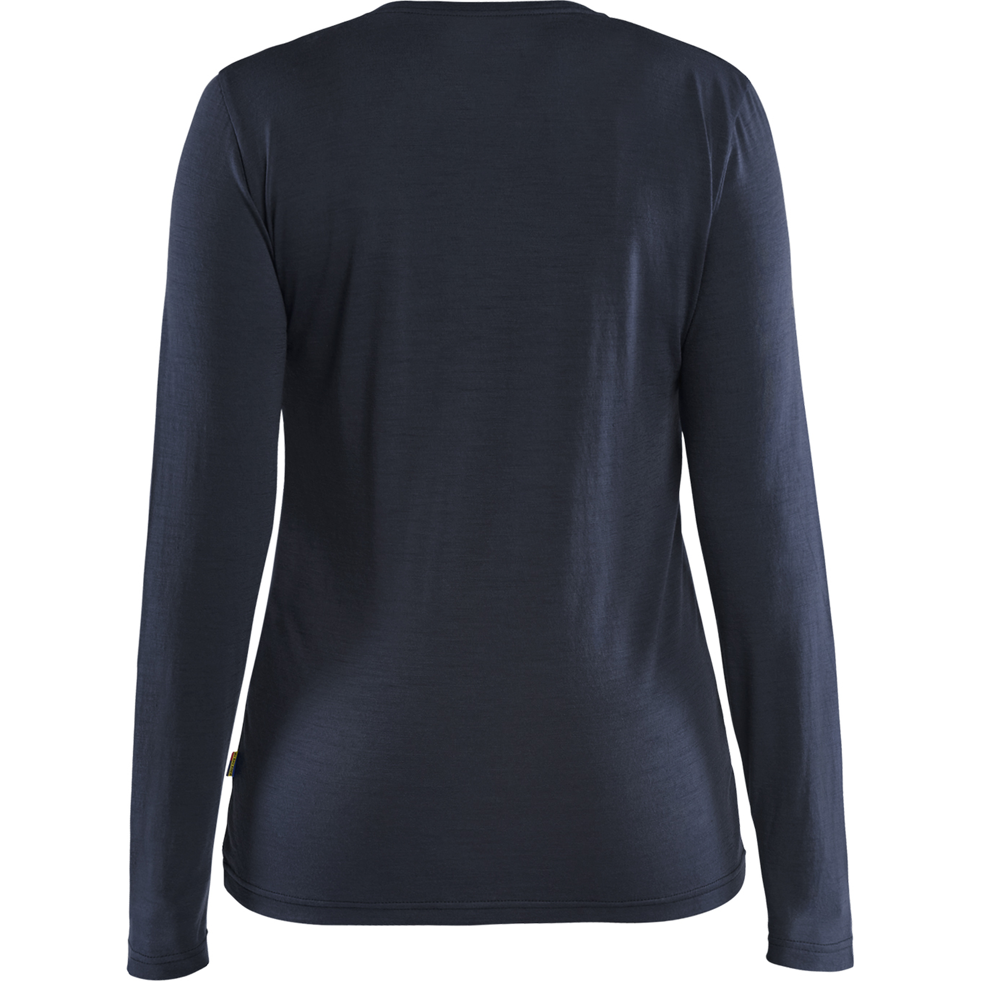 Blaklader Women's Merino Wool Long Sleeve Shirt, Dark Navy (4)
