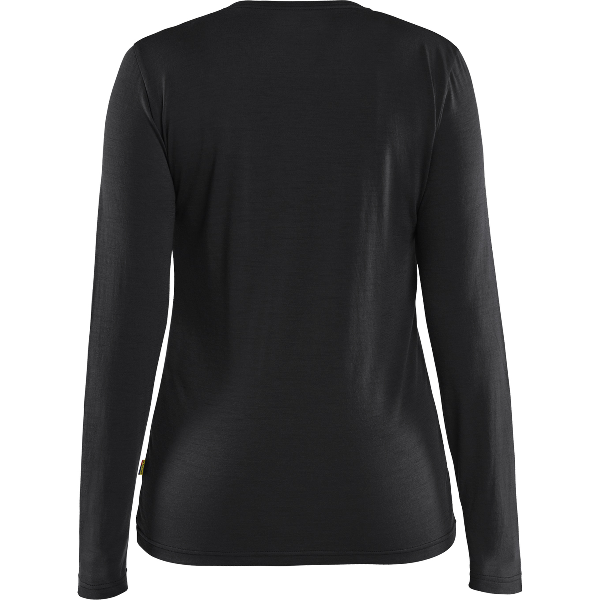 Blaklader Women's Long Sleeve Merino Wool T-Shirt, Black (4)