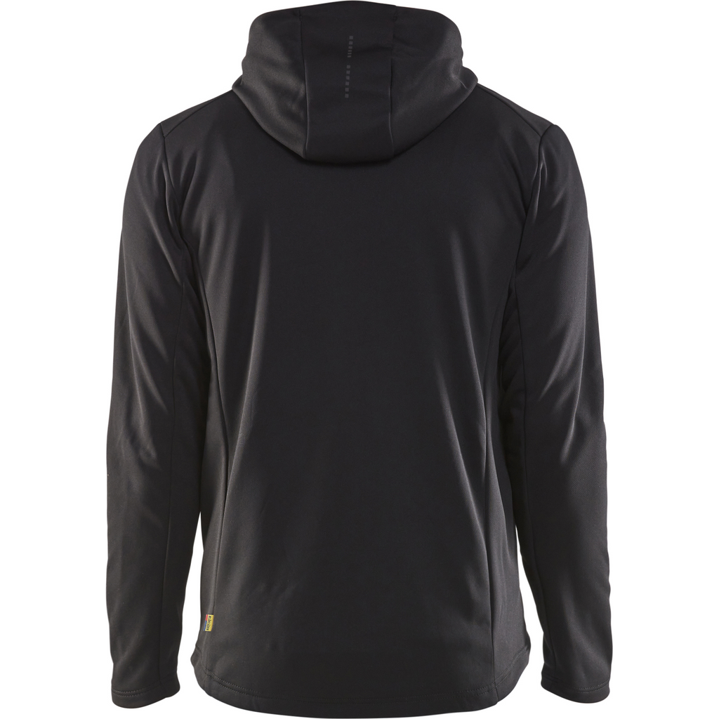 Blaklader Hooded Sweatshirt with Zipper, Black (4)