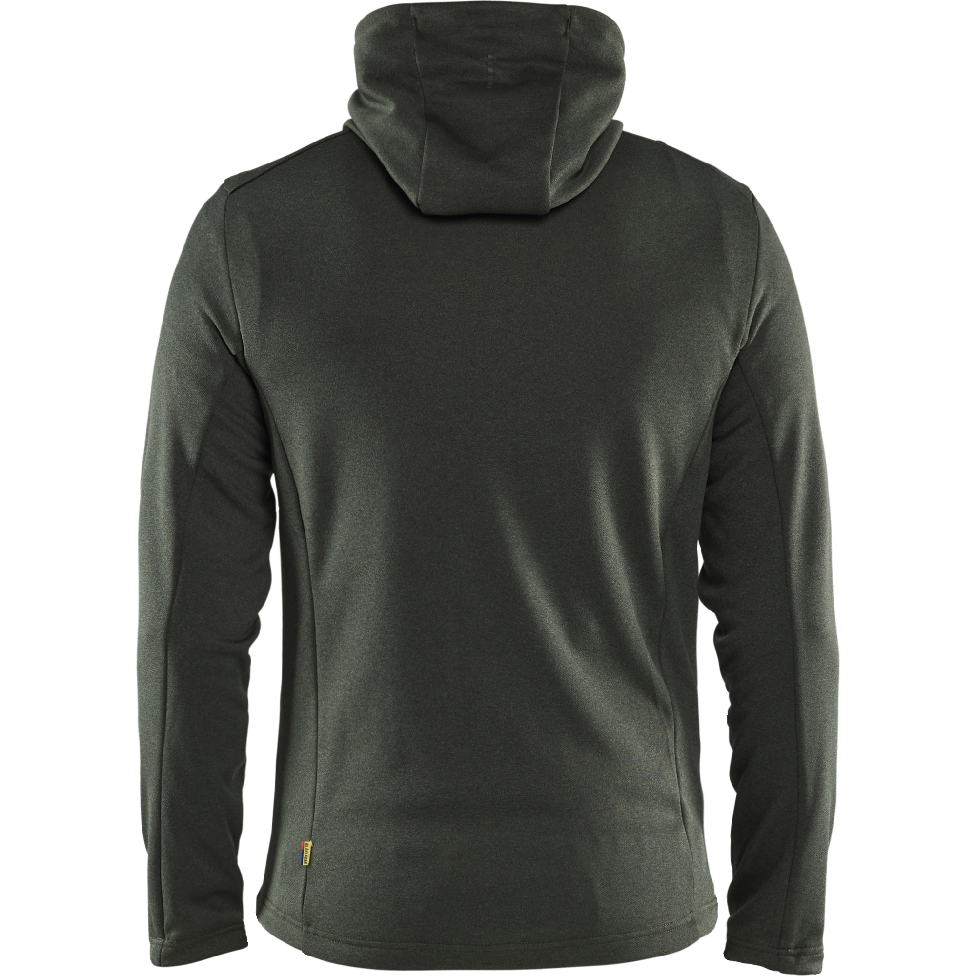 Blaklader Hooded Sweatshirt with Zipper, Autumn Green/Black (4)