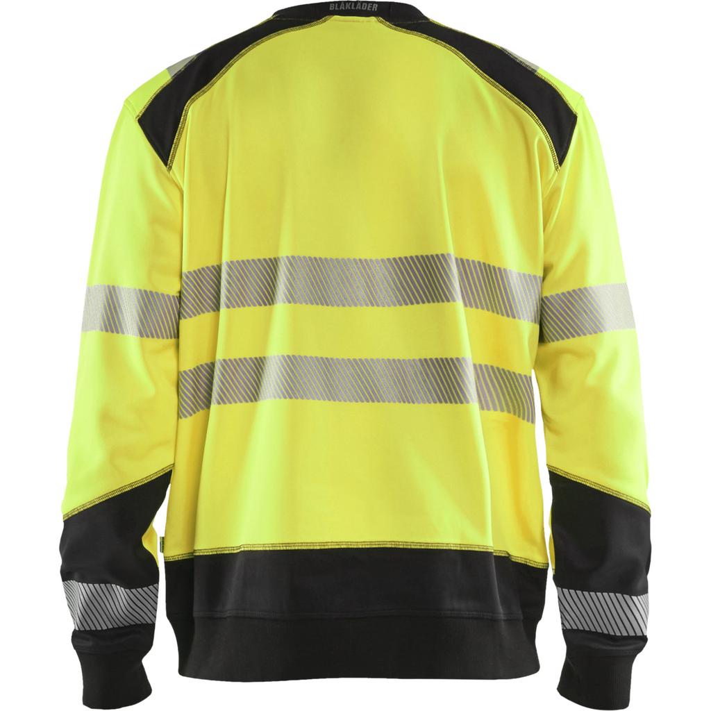Blaklader High Vis Sweatshirt, Yellow/Black (4)
