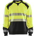 Blaklader High Vis Sweatshirt, Yellow/Black