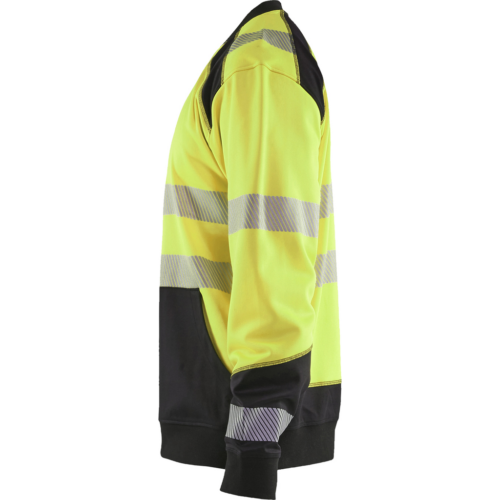 Blaklader High Vis Sweatshirt, Yellow/Black (3)