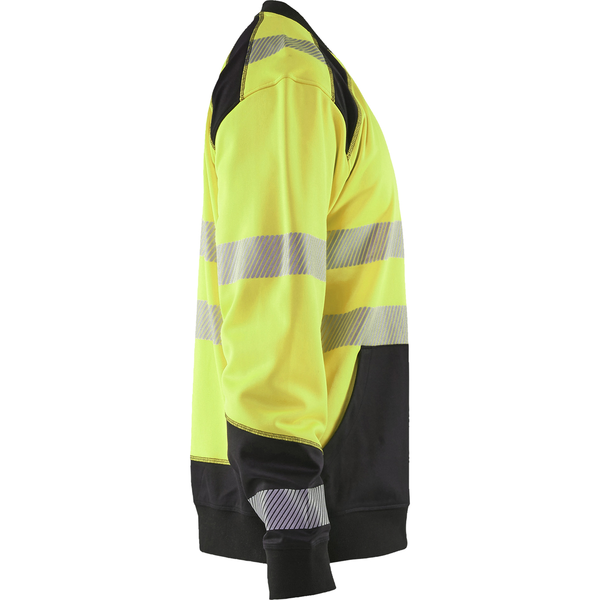 Blaklader High Vis Sweatshirt, Yellow/Black (2)