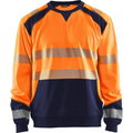 Blaklader High Vis Sweatshirt, Orange/Navy