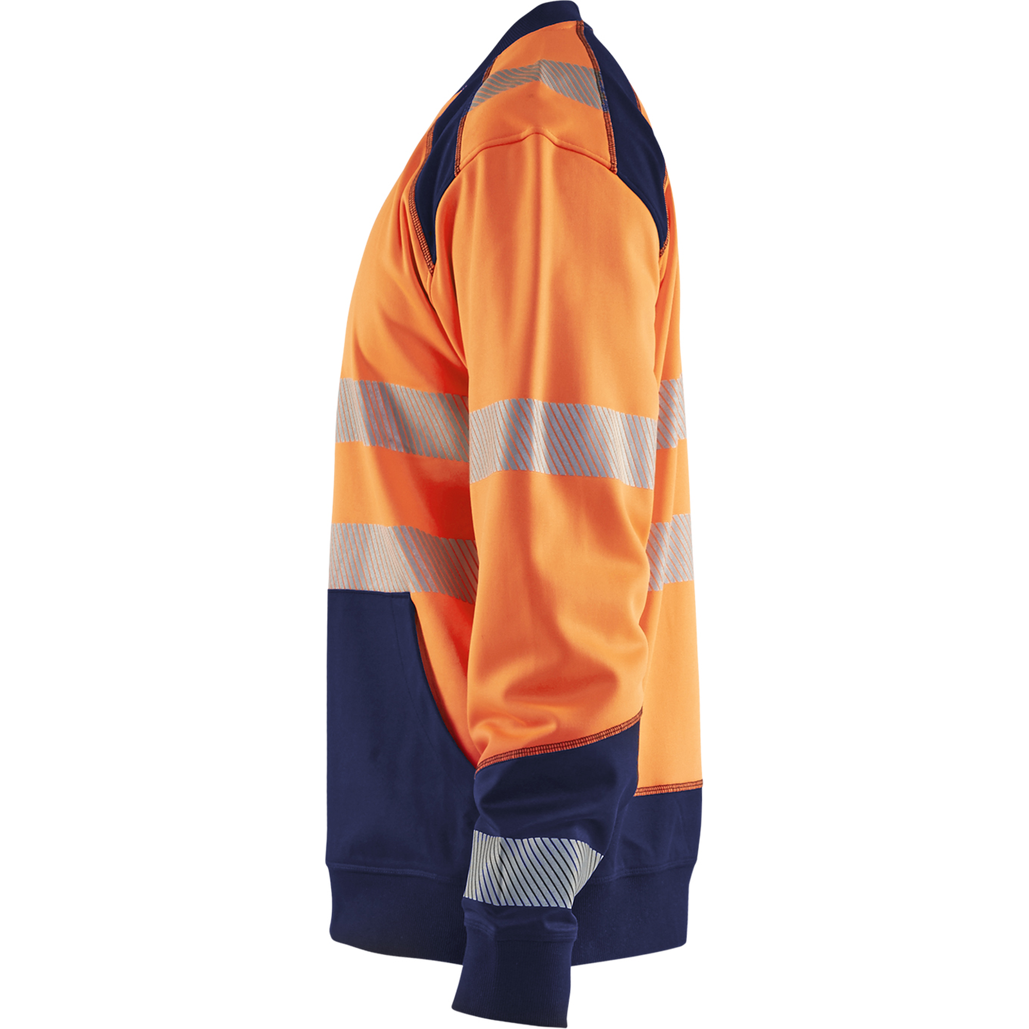Blaklader High Vis Sweatshirt, Orange/Navy (3)